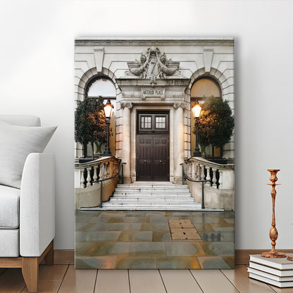 London Door Print, London Photography Print, Wall Art, Canvas Prints Wall Art