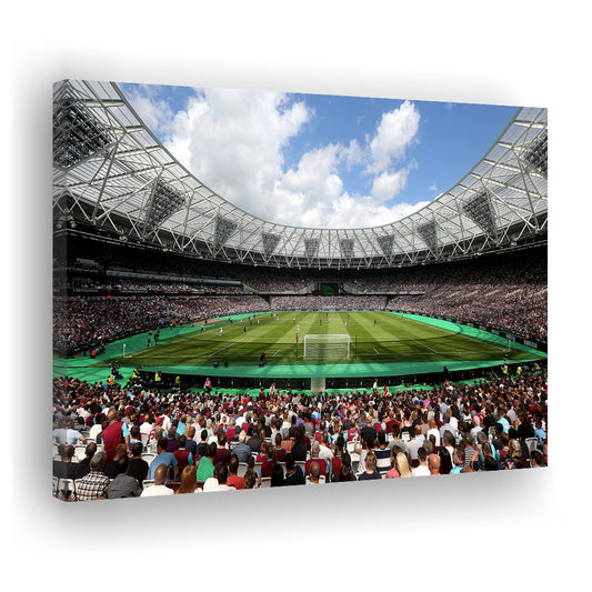 London Football Stadium, Stadium Canvas, Sport Art, Gift for him, Man Cave Decor, Art Print, Canvas Print Wall Art