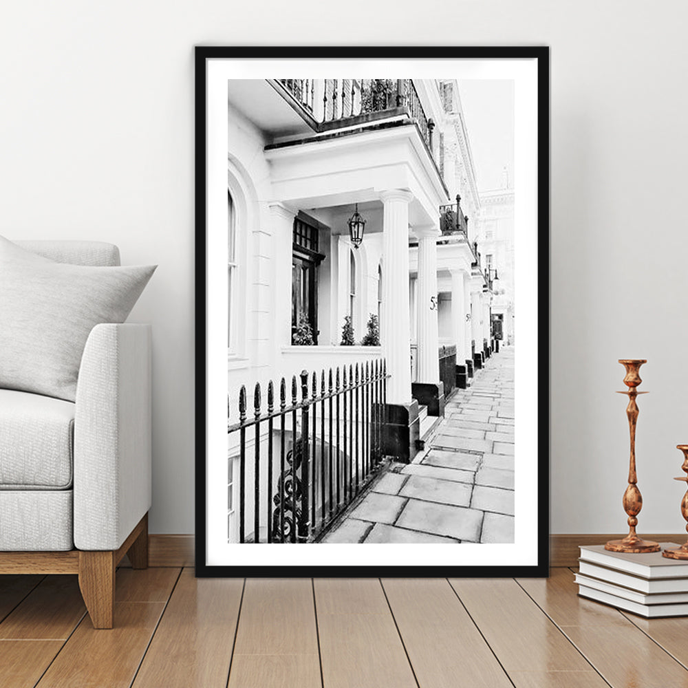 London Photography Print, London Prints, Black And White Prints  Wall Art, Framed Art Prints White Border Wall Decor