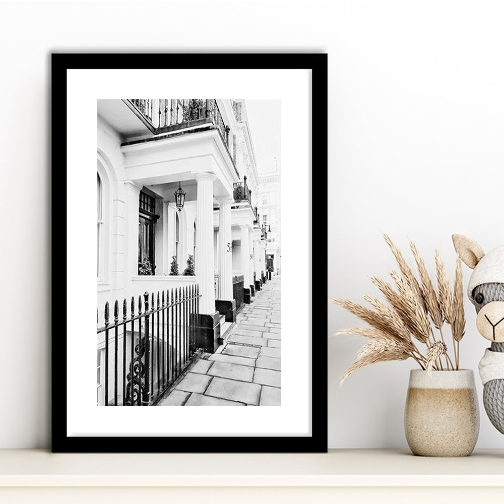 London Photography Print, London Prints, Black And White Prints  Wall Art, Framed Art Prints White Border Wall Decor