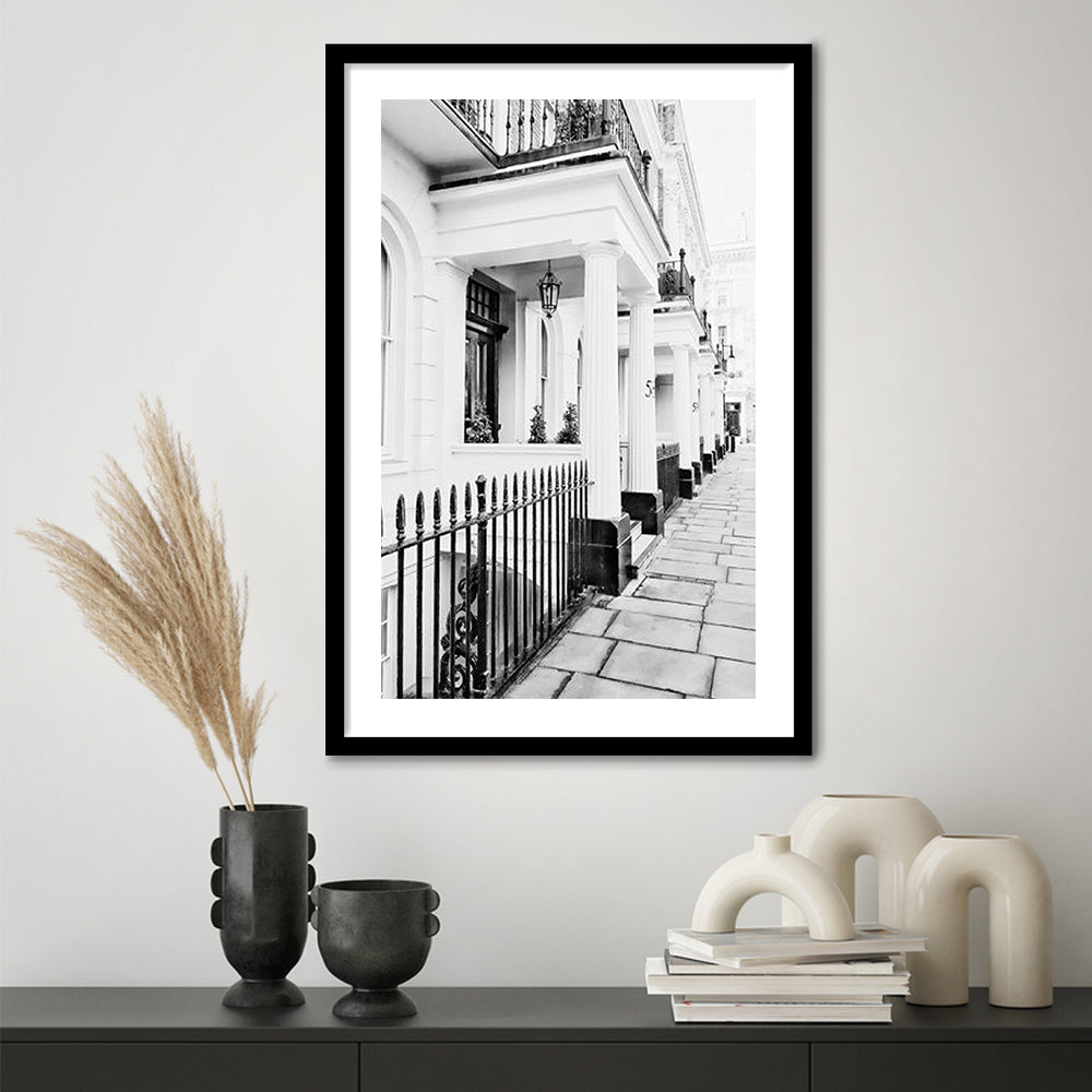 London Photography Print, London Prints, Black And White Prints  Wall Art, Framed Art Prints White Border Wall Decor