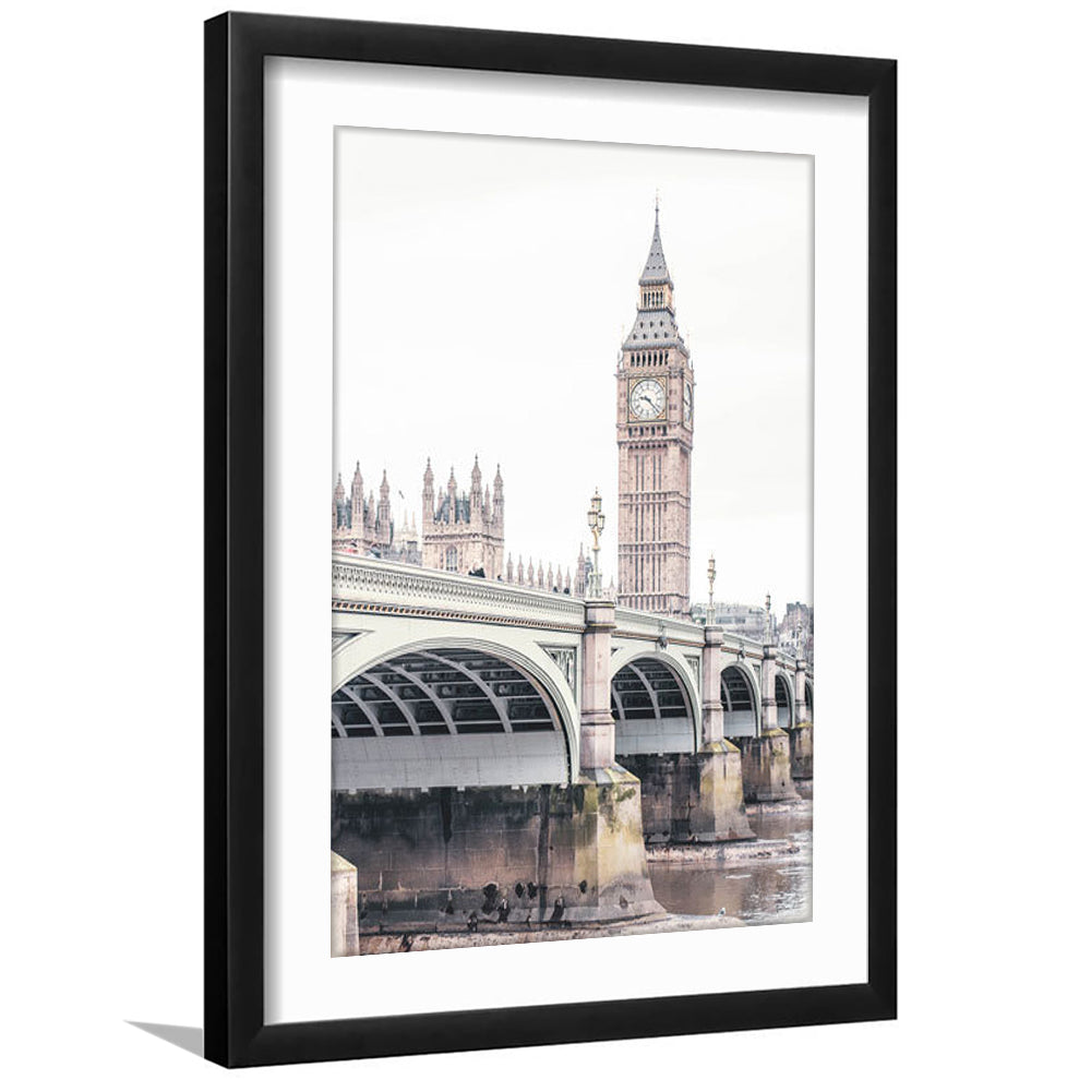 London Photography Print, London Prints, Neutral Prints, Wall Art, Framed Art Prints White Border Wall Decor