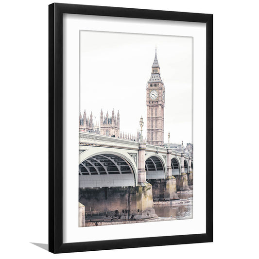 London Photography Print, London Prints, Neutral Prints, Wall Art, Framed Art Prints White Border Wall Decor