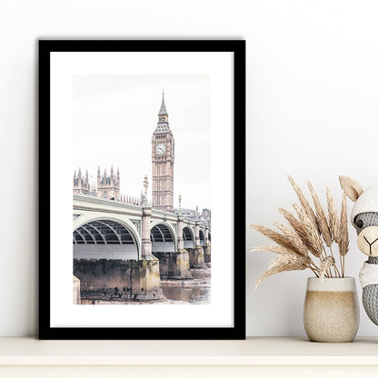 London Photography Print, London Prints, Neutral Prints, Wall Art, Framed Art Prints White Border Wall Decor