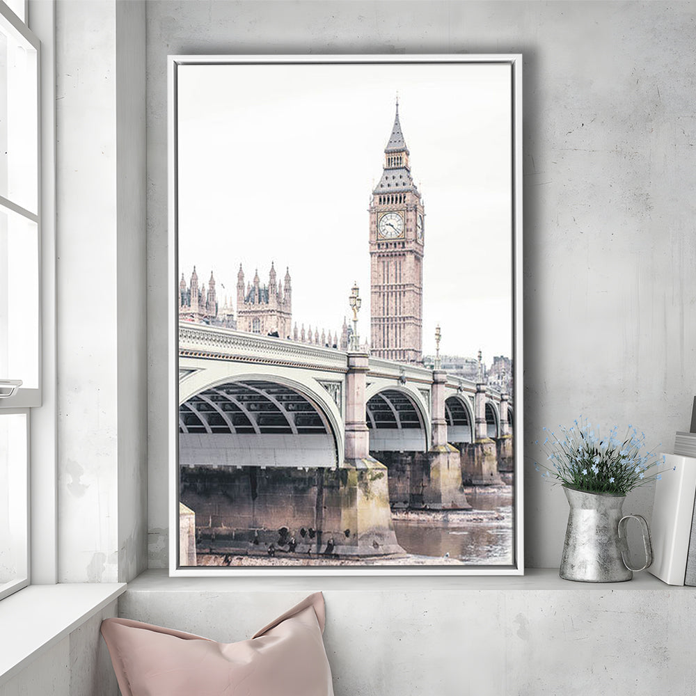 London Photography Print, London Prints, Neutral Prints, Wall Art, Framed Canvas Prints Wall Art