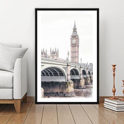 London Photography Print, London Prints, Neutral Prints, Wall Art, Framed Art Prints White Border Wall Decor