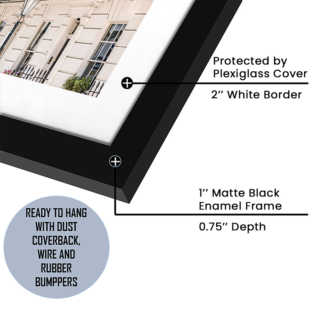 London Photography Print, London Prints, Neutral Prints, Framed Art Print White Border Wall Decor