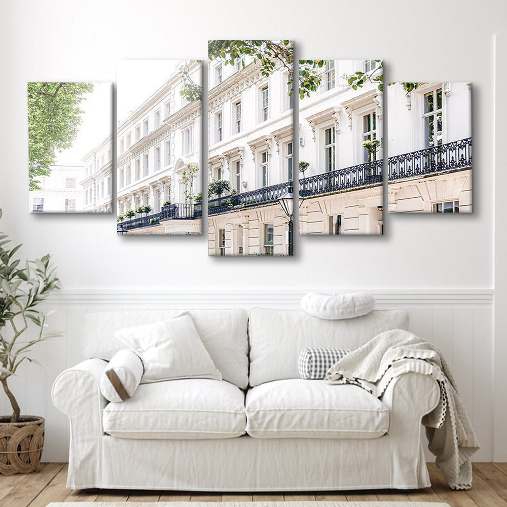 London Photography Print, London Prints, Neutral Prints, Mixed Panels Canvas Print Wall Art