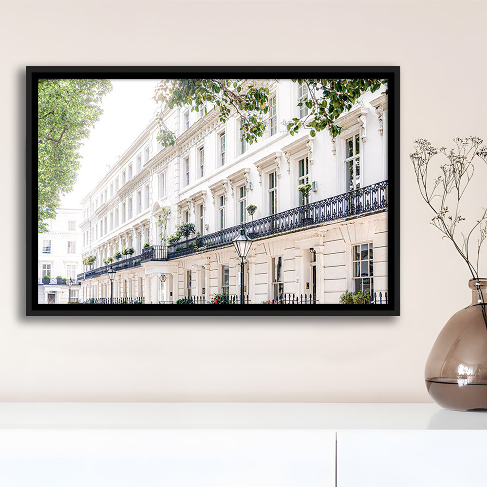 London Photography Print, London Prints, Neutral Prints, Floating Framed Canvas Print Wall Art