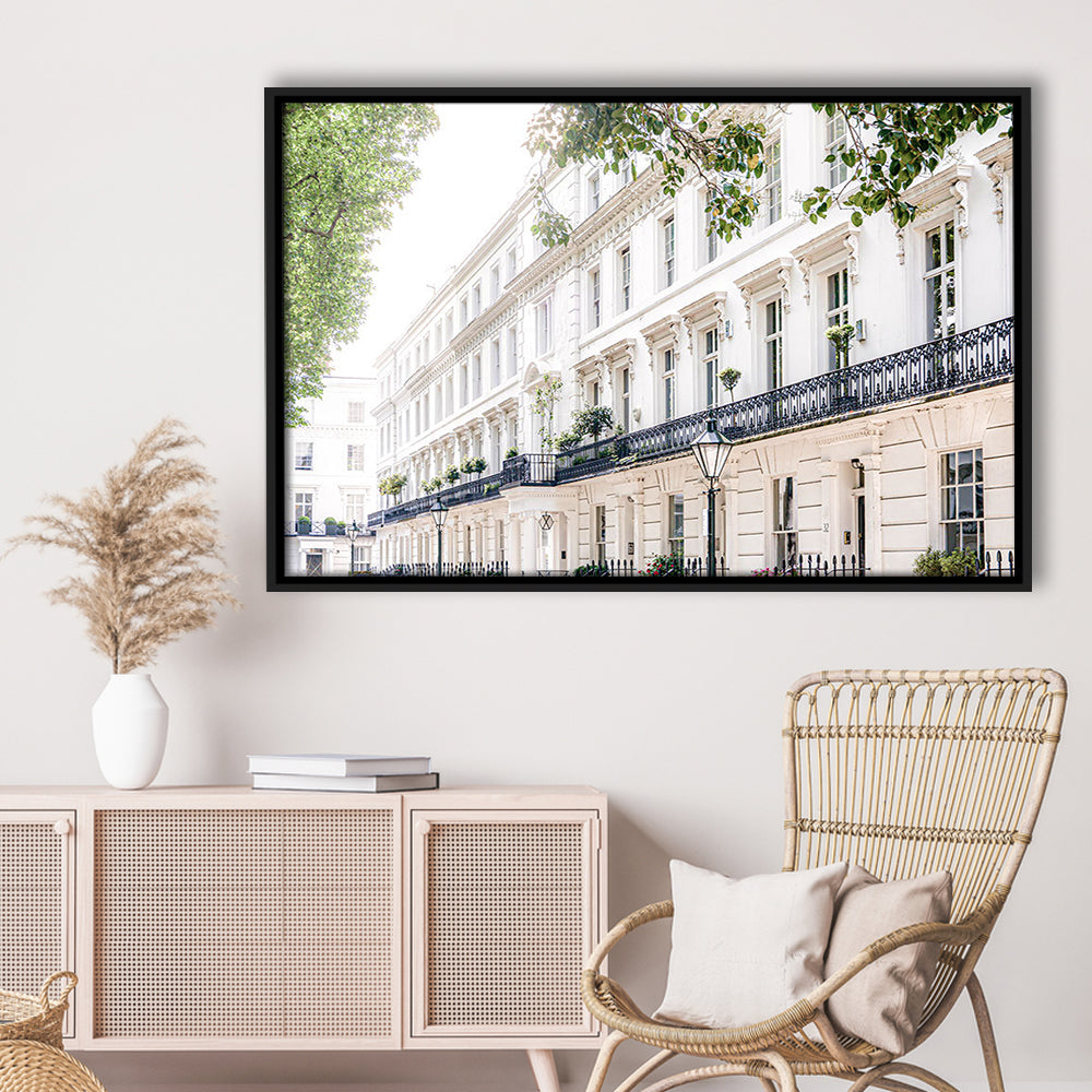 London Photography Print, London Prints, Neutral Prints, Floating Framed Canvas Print Wall Art