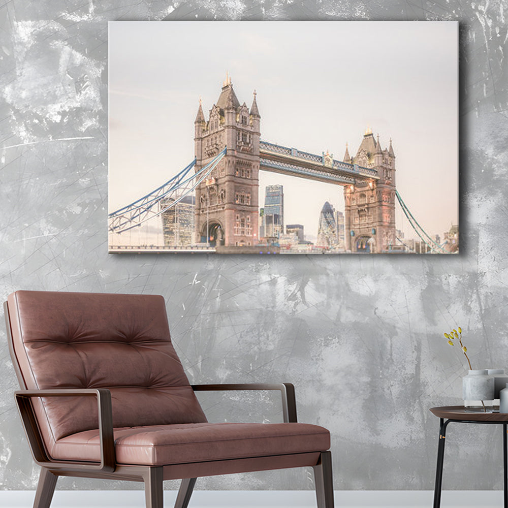 London Photography Print Tower Bridge London Wall Art, Canvas Print Wall Art Home Decor