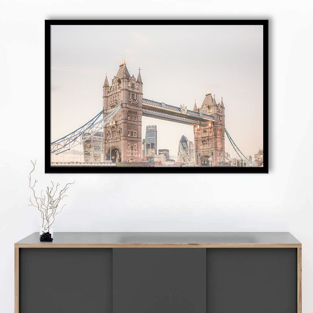 London Photography Print Tower Bridge London Wall Art, Framed Art Print Wall Decor, Framed Picture