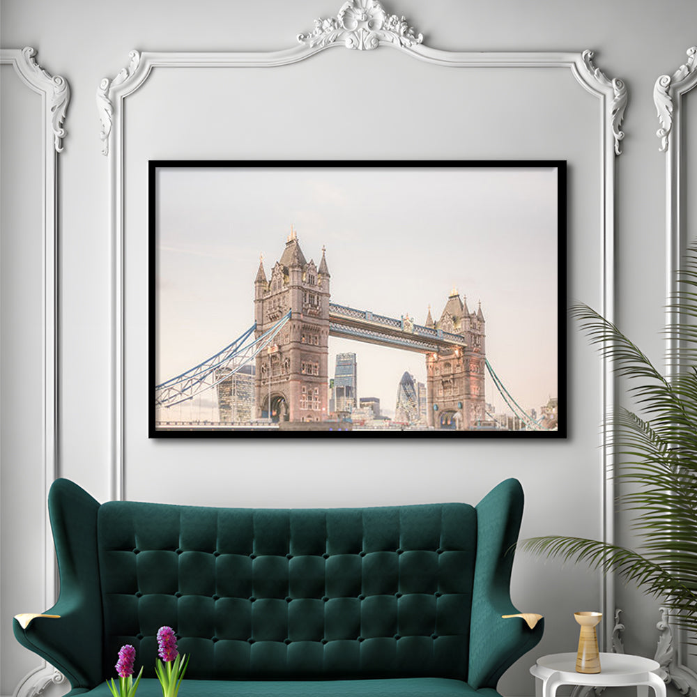 London Photography Print Tower Bridge London Wall Art, Framed Art Print Wall Decor, Framed Picture