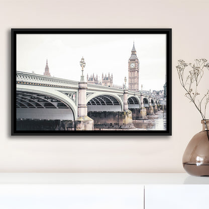 London Photography Printable London Wall Big Ben Print London Wall Art, Floating Framed Canvas Print Wall Art
