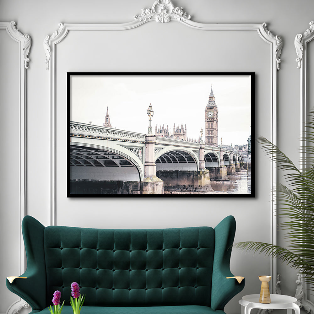 London Photography Printable London Wall Big Ben Print London Wall Art, Framed Art Print Wall Decor, Framed Picture