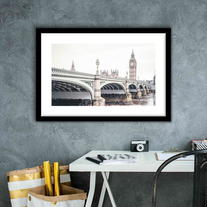 London Photography Printable London Wall Big Ben Print London Wall Art, Framed Art Print White Border Wall Decor