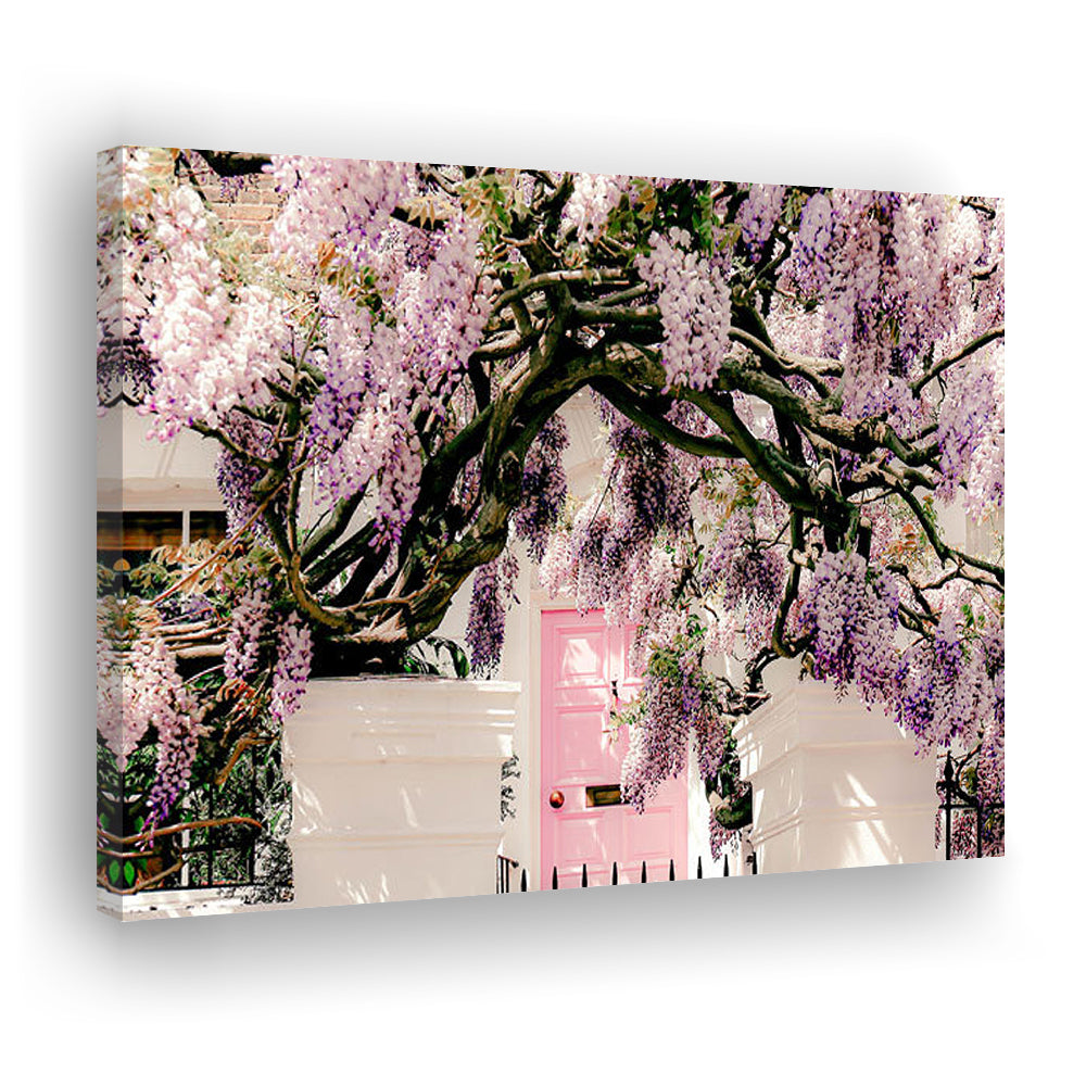 London Wisteria Photography Print, Notting Hill Wall Art, Printable, Canvas Print Wall Art Home Decor