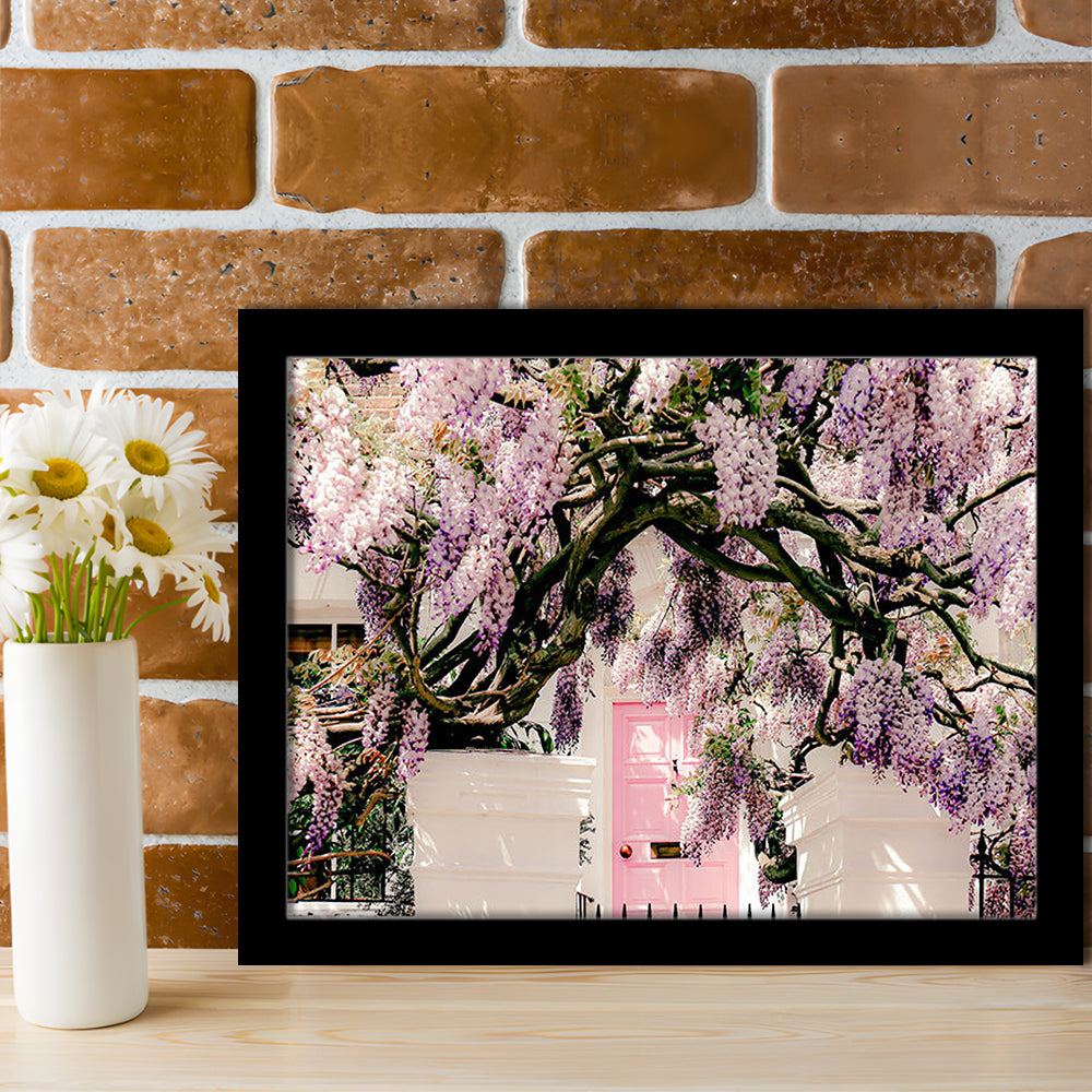 London Wisteria Photography Print, Notting Hill Wall Art, Printable, Framed Art Print Wall Decor, Framed Picture