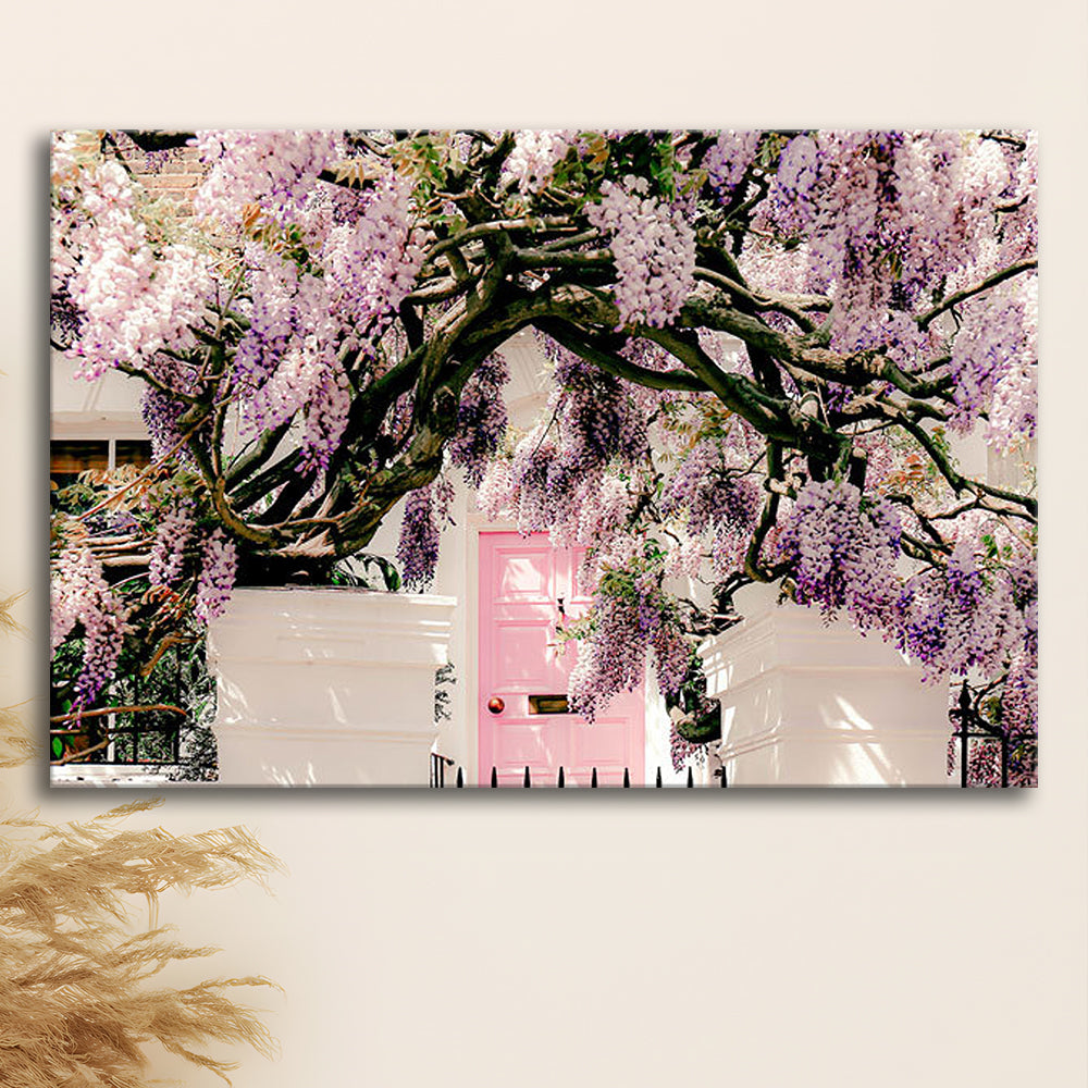 London Wisteria Photography Print, Notting Hill Wall Art, Printable, Canvas Print Wall Art Home Decor