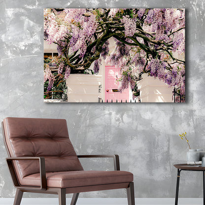 London Wisteria Photography Print, Notting Hill Wall Art, Printable, Canvas Print Wall Art Home Decor