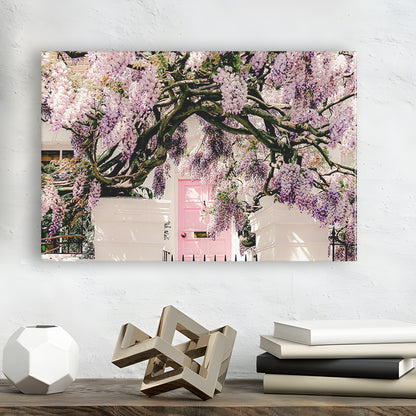 London Wisteria Photography Print, Notting Hill Wall Art, Printable, Canvas Print Wall Art Home Decor