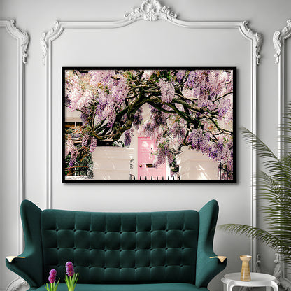 London Wisteria Photography Print, Notting Hill Wall Art, Printable, Framed Art Print Wall Decor, Framed Picture