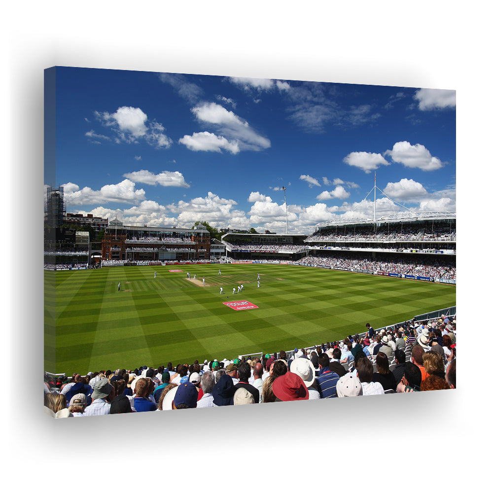 Lord' Cricket Stadium, Stadium Canvas, Sport Art, Gift for him, Man Cave Decor, Art Print, Canvas Print Wall Art