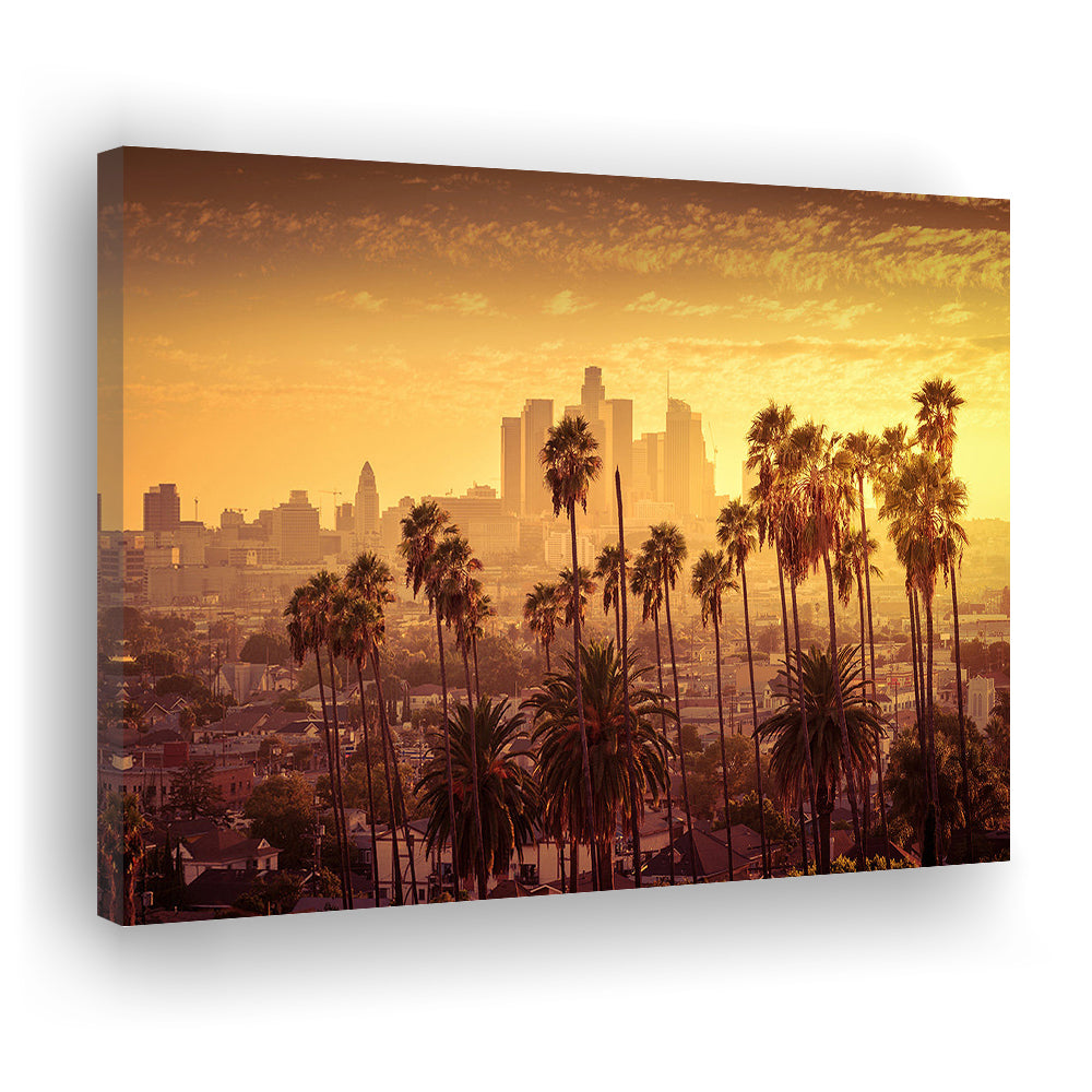 Los Angeles Art Los Angeles Wall Art, Multi Panel LA Los Angeles, Los Angeles California Print, Cavas Print Wall Art Hom Decor