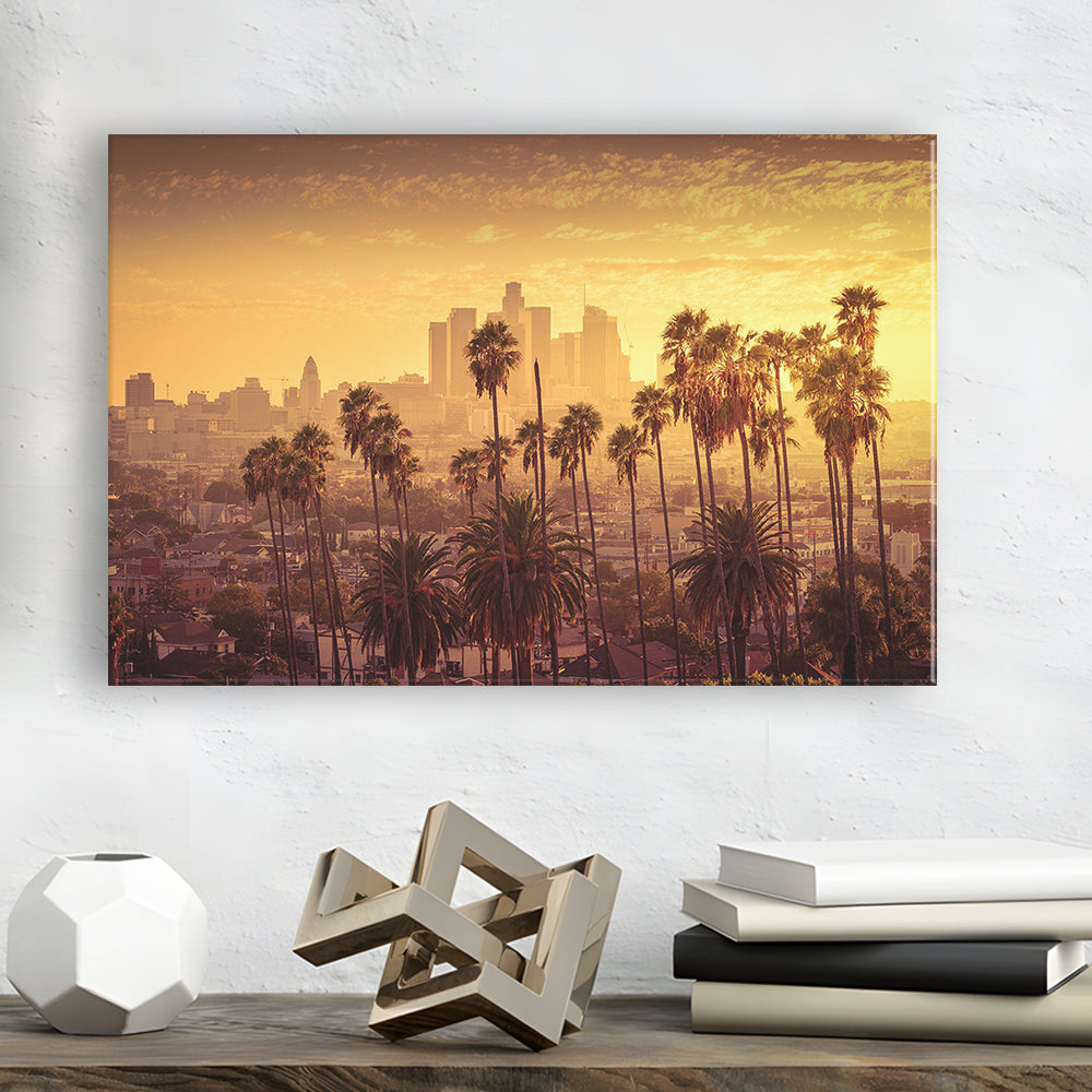 Los Angeles Art Los Angeles Wall Art, Multi Panel LA Los Angeles, Los Angeles California Print, Cavas Print Wall Art Hom Decor