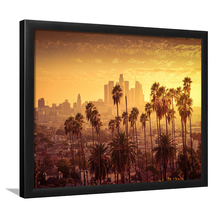 Los Angeles Art Los Angeles Wall Art, Multi Panel La Los Angeles, Los Angeles California, Framed Art Print, Picture Framed