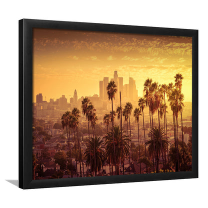 Los Angeles Art Los Angeles Wall Art, Multi Panel La Los Angeles, Los Angeles California, Framed Art Print, Picture Framed