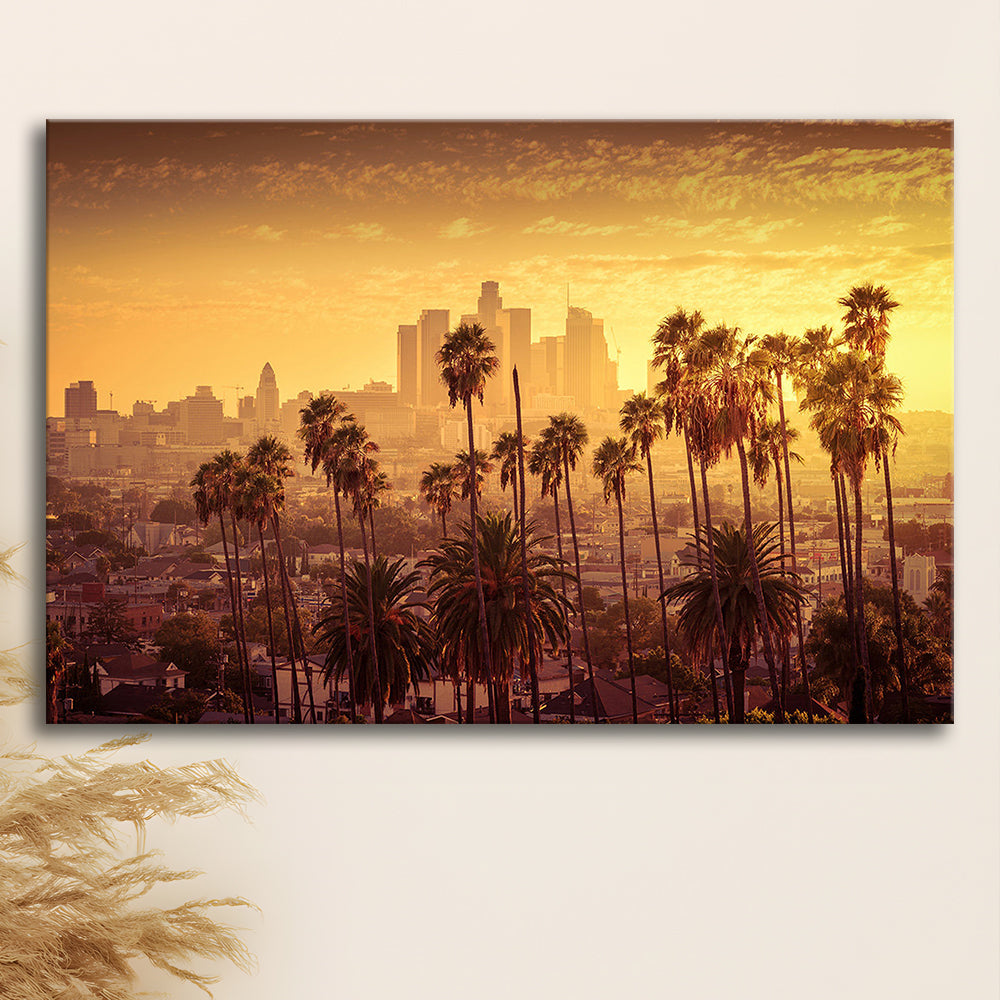 Los Angeles Art Los Angeles Wall Art, Multi Panel LA Los Angeles, Los Angeles California Print, Cavas Print Wall Art Hom Decor