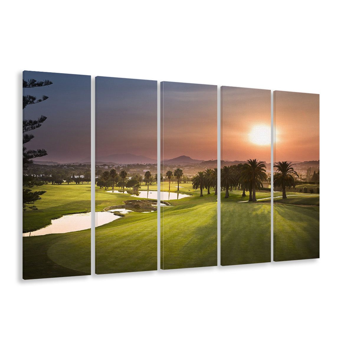 Los Naranjos, Spain Nice Course Golf Trip, Golf, Golf Holidays, Golf Art Print, Extra Large Canvas Print Wall Art