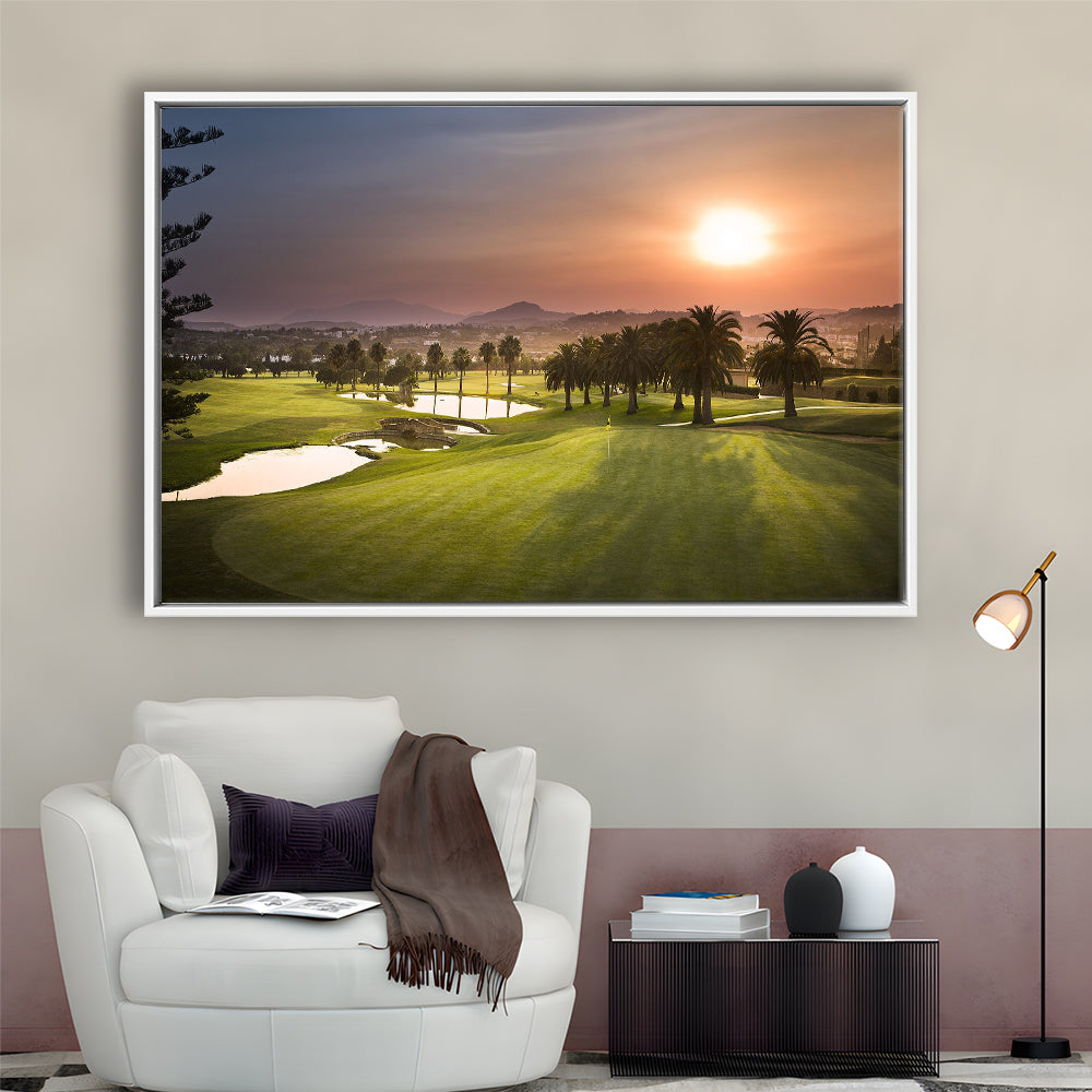 Los Naranjos, Spain Nice Course Golf Trip, Golf, Golf Holidays, Floating Framed Canvas Print Wall Art