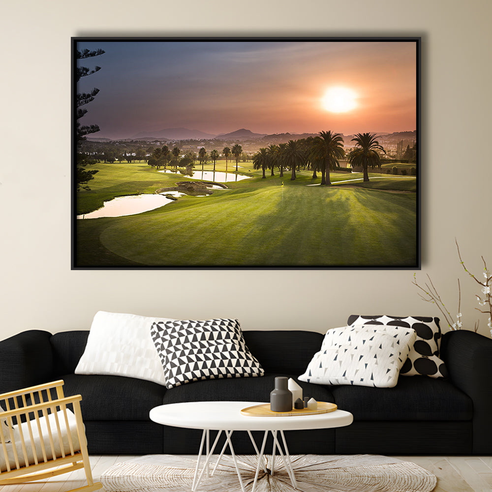 Los Naranjos, Spain Nice Course Golf Trip, Golf, Golf Holidays, Floating Framed Canvas Print Wall Art