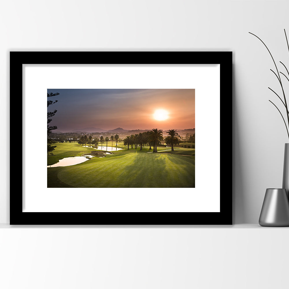 Los Naranjos, Spain Nice Course Golf Trip, Golf, Golf Holidays, Goft Art Print, Framed Art Print White Border Wall Decor