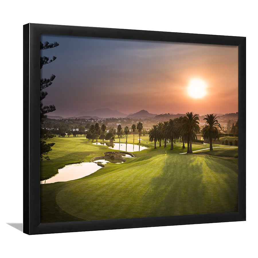 Los Naranjos, Spain Nice Course Golf Trip, Golf, Golf Holidays, Framed Art Print Wall Decor, Picture Framed