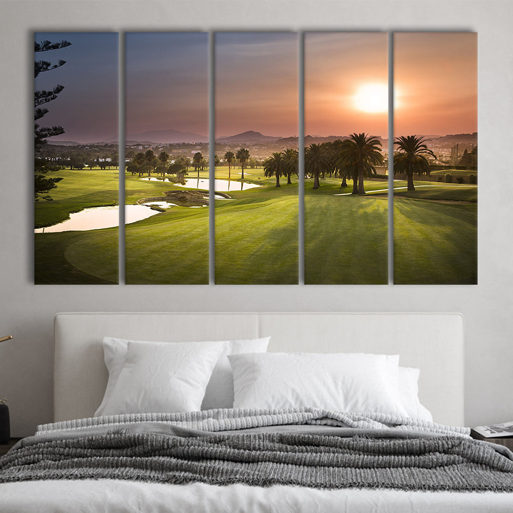 Los Naranjos, Spain Nice Course Golf Trip, Golf, Golf Holidays, Golf Art Print, Extra Large Canvas Print Wall Art