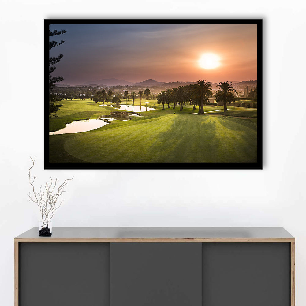 Los Naranjos, Spain Nice Course Golf Trip, Golf, Golf Holidays, Framed Art Print Wall Decor, Picture Framed