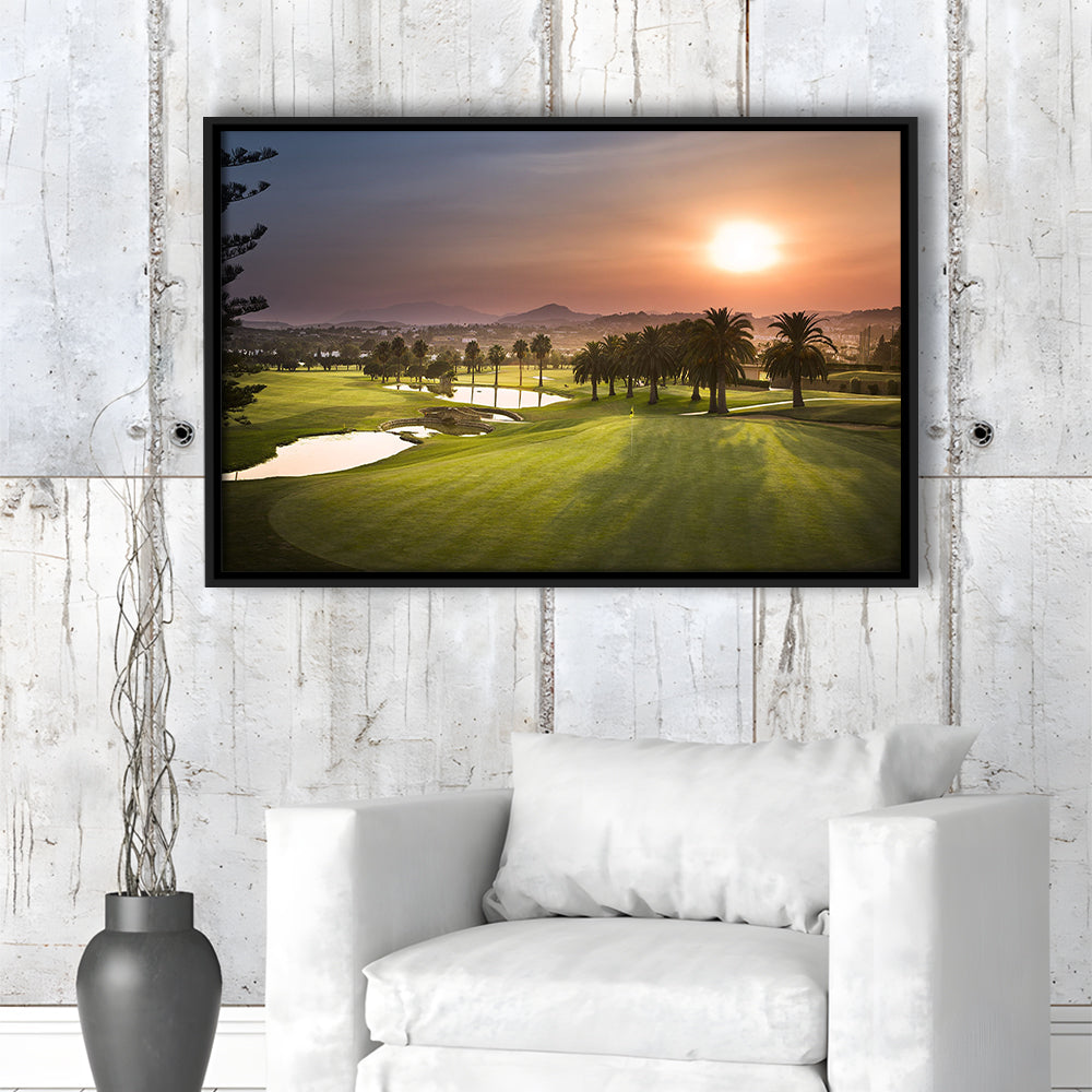 Los Naranjos, Spain Nice Course Golf Trip, Golf, Golf Holidays, Floating Framed Canvas Print Wall Art
