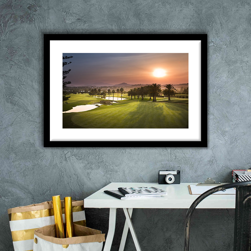 Los Naranjos, Spain Nice Course Golf Trip, Golf, Golf Holidays, Goft Art Print, Framed Art Print White Border Wall Decor