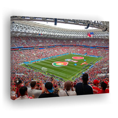 Luzhniki Stadium in Russia, Stadium Canvas, Sport Art, Gift for him, Man Cave Decor, Art Print, Canvas Print Wall Art