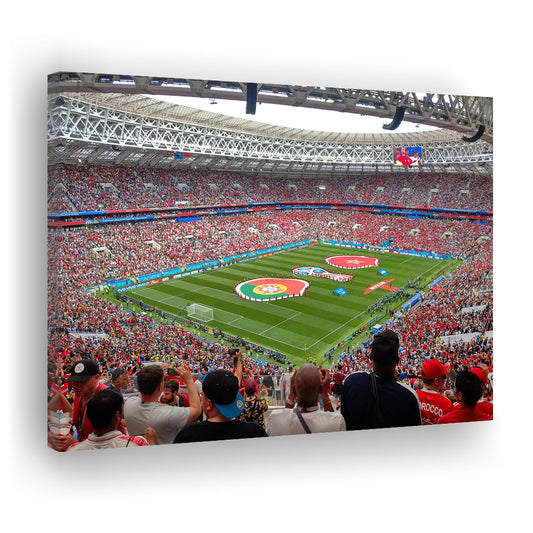 Luzhniki Stadium in Russia, Stadium Canvas, Sport Art, Gift for him, Man Cave Decor, Art Print, Canvas Print Wall Art