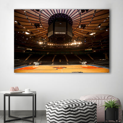 Madison Square Garden, Stadium Canvas, Sport Art, Gift for him, Man Cave Decor, Art Print, Canvas Print Wall Art