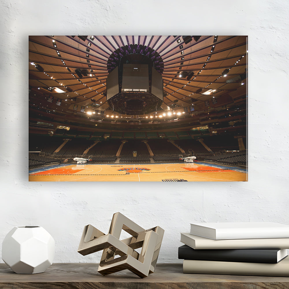 Madison Square Garden, Stadium Canvas, Sport Art, Gift for him, Man Cave Decor, Art Print, Canvas Print Wall Art
