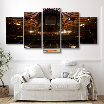 Madison Square Garden, Stadium Canvas, Sport Art, Gift for him, 5 Panel, Large Canvas, Canvas Print Wall Art