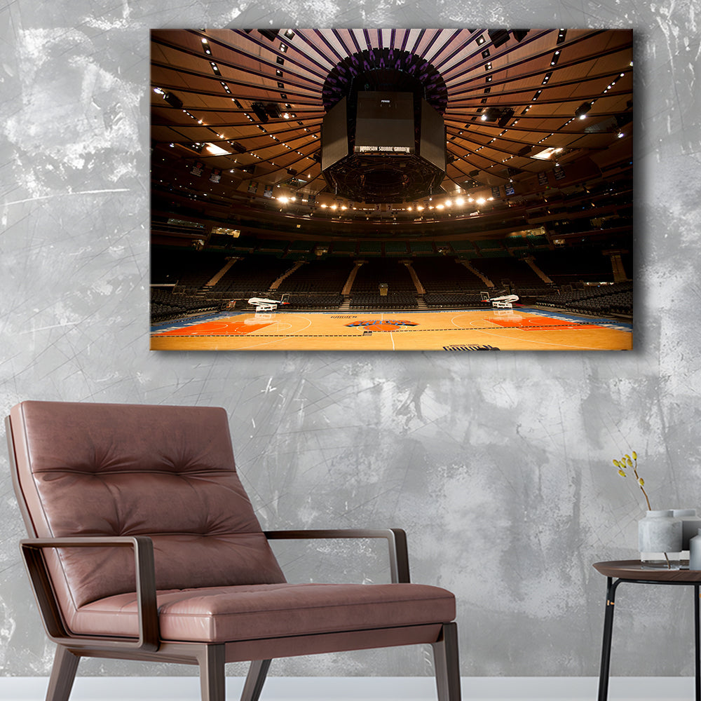 Madison Square Garden, Stadium Canvas, Sport Art, Gift for him, Man Cave Decor, Art Print, Canvas Print Wall Art