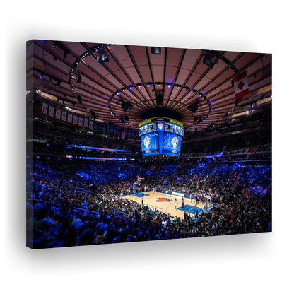 Madison Square Garden Stadium, Stadium Canvas, Sport Art, Gift for him, Man Cave Decor, Art Print, Canvas Print Wall Art