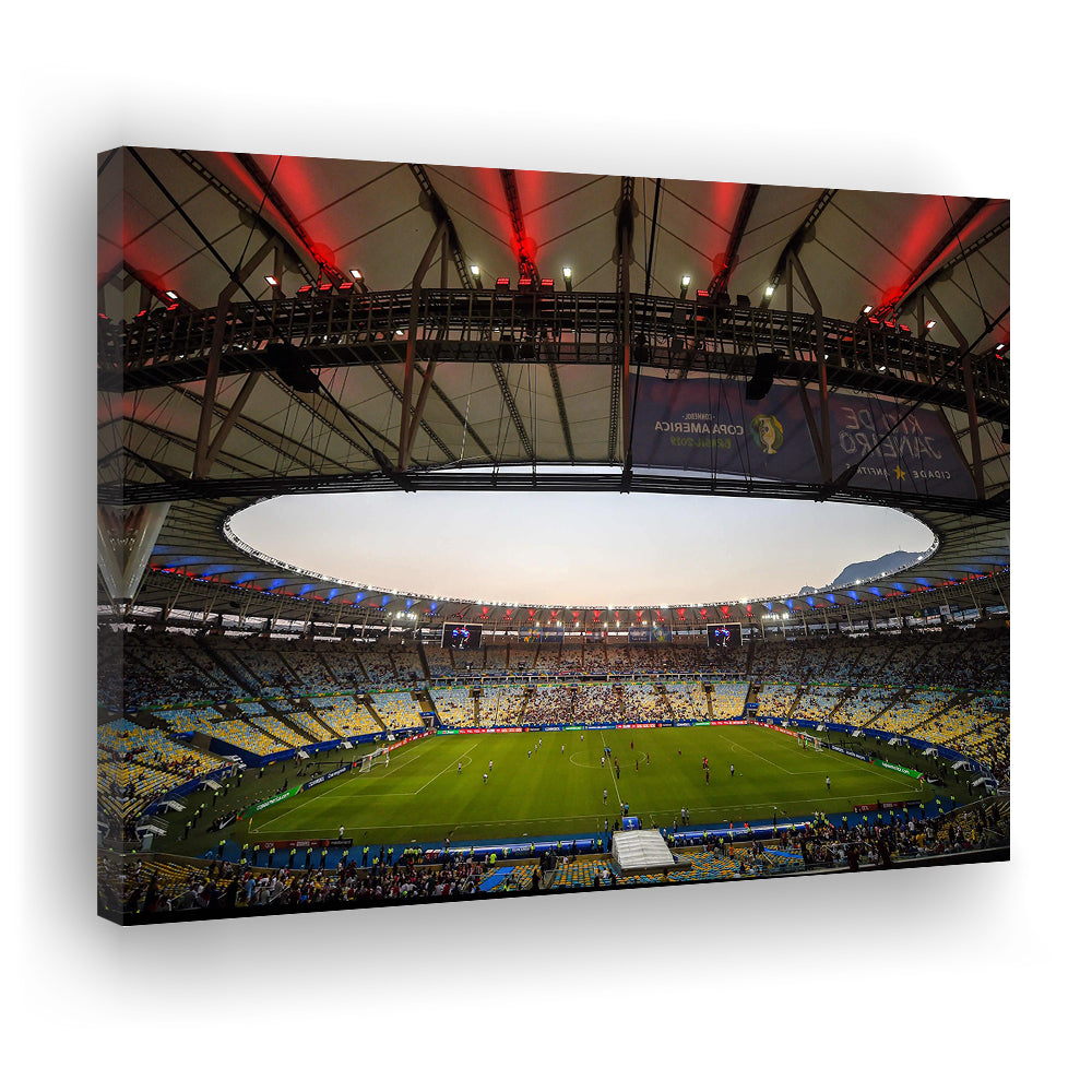 Maracana Stadium 2019, Stadium Canvas, Sport Art, Gift for him, Man Cave Decor, Art Print, Canvas Print Wall Art