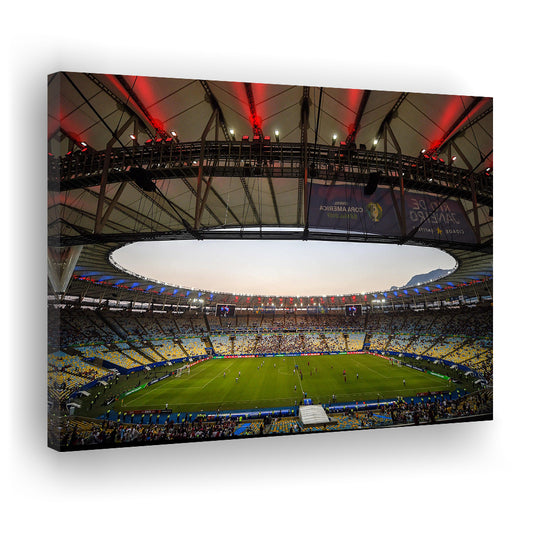 Maracana Stadium 2019, Stadium Canvas, Sport Art, Gift for him, Man Cave Decor, Art Print, Canvas Print Wall Art